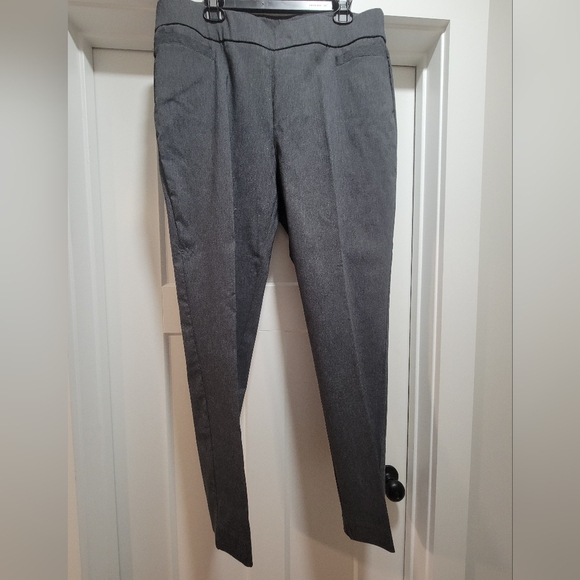 Stylish Stretch Gray Trousers - Picture 1 of 4
